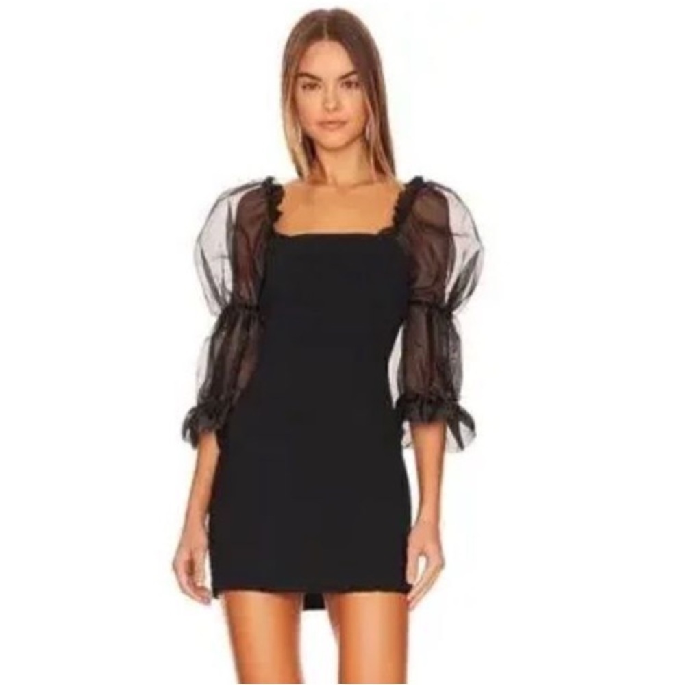 Amanda Uprichard Tia Dress Black NWT